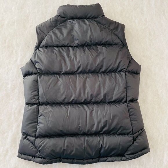 Patogonia Womens Black Vest Full Zip Size L Zipped Pockets - Picture 8 of 9